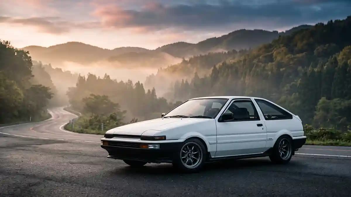 Initial D Car Sticker Guide for Red Sun and Tofu Shop 3D Decals