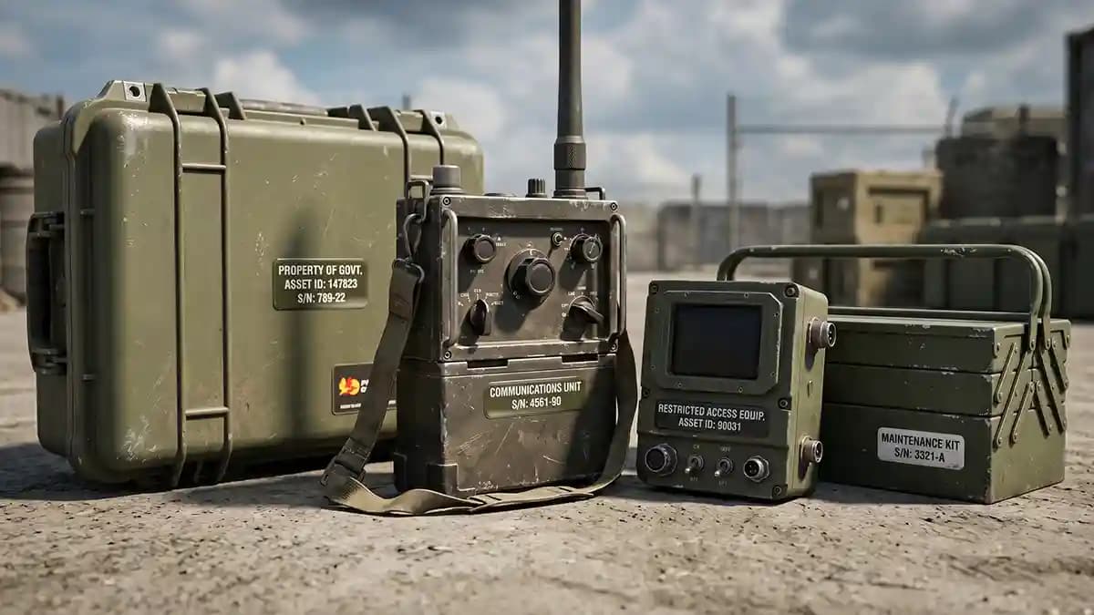 Military Grade Stickers for Government Gear: Why Polyurethane Meets Ruggedized Specs