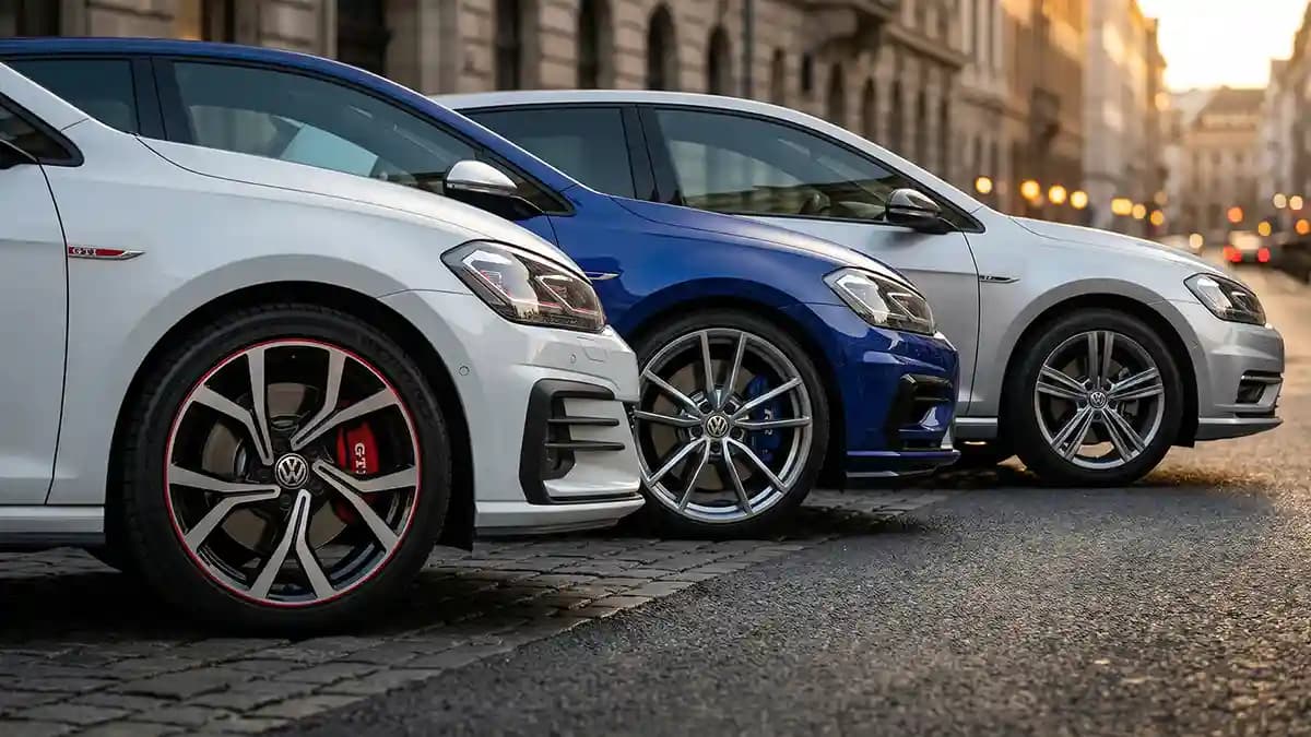 Volkswagen Wheel Center Cap Sticker Guide for GTI, R, and R Line Builds