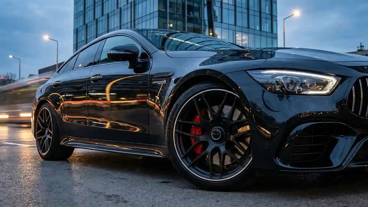 Mercedes AMG Wheel Center Cap Stickers: Black Series, Standard, and Custom Options