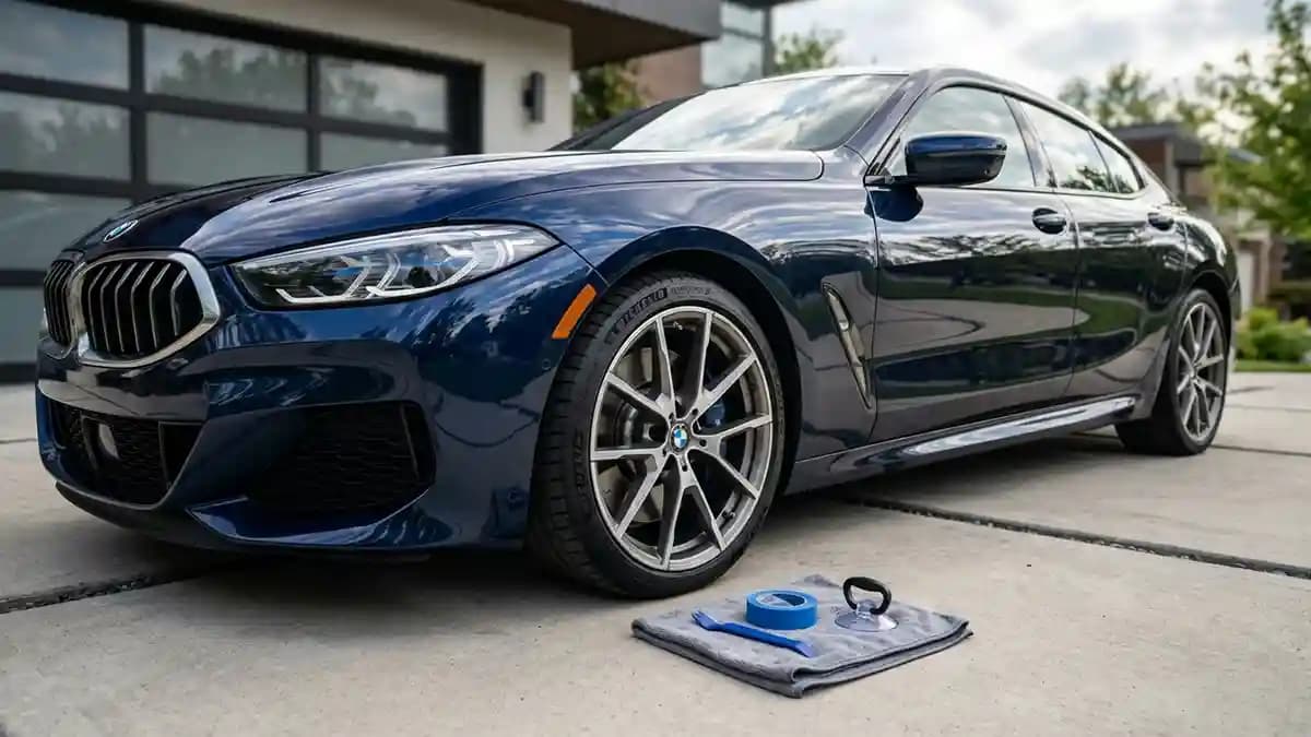 How to Safely Remove Factory BMW Wheel Caps Without Scratching Alloys