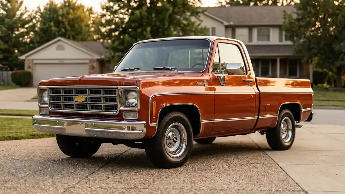 Chevy Square Body Restoration With 3D Stickers for Classic Truck Emblems