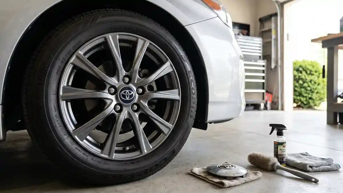 How to Restore Scratched Alloy Wheels Before Applying New Center Caps