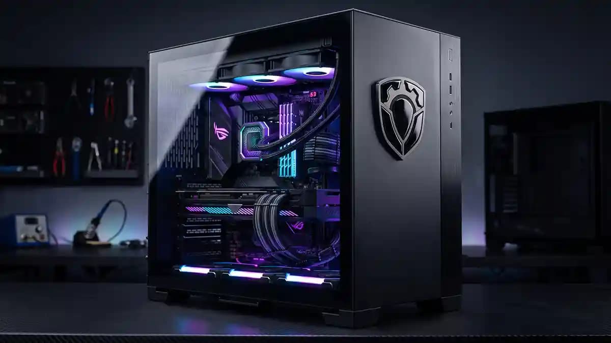 PC Modding Mastery: Custom Case Badges for a High End Gaming Rig