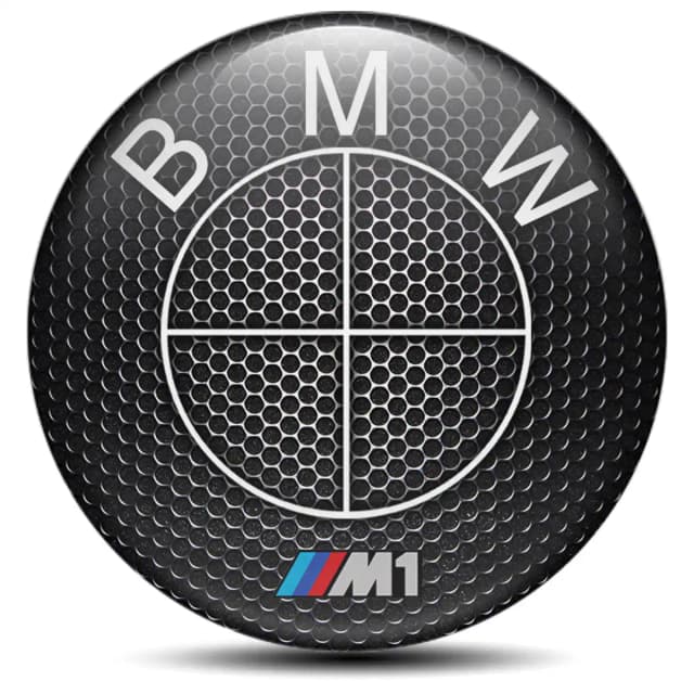 BMW M1 Wheel Emblems Stylish Design