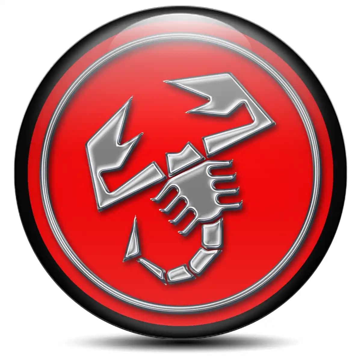 Abarth Badge Emblems Center Cap Premium Edition