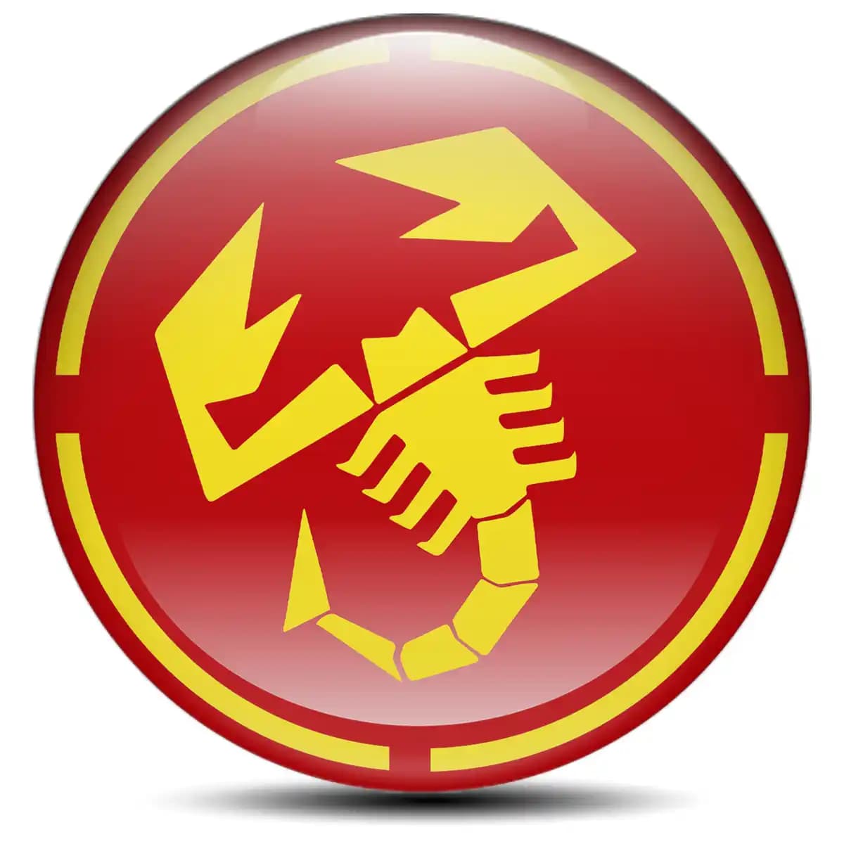 Abarth Badge Emblems Center Cap Premium Quality