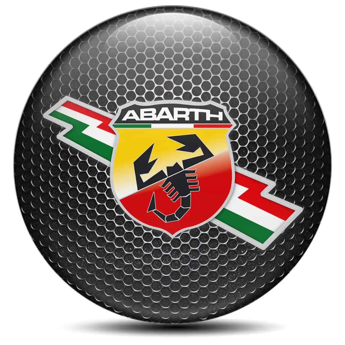 Abarth Emblem Badge Self-Adhesive Premium Quality