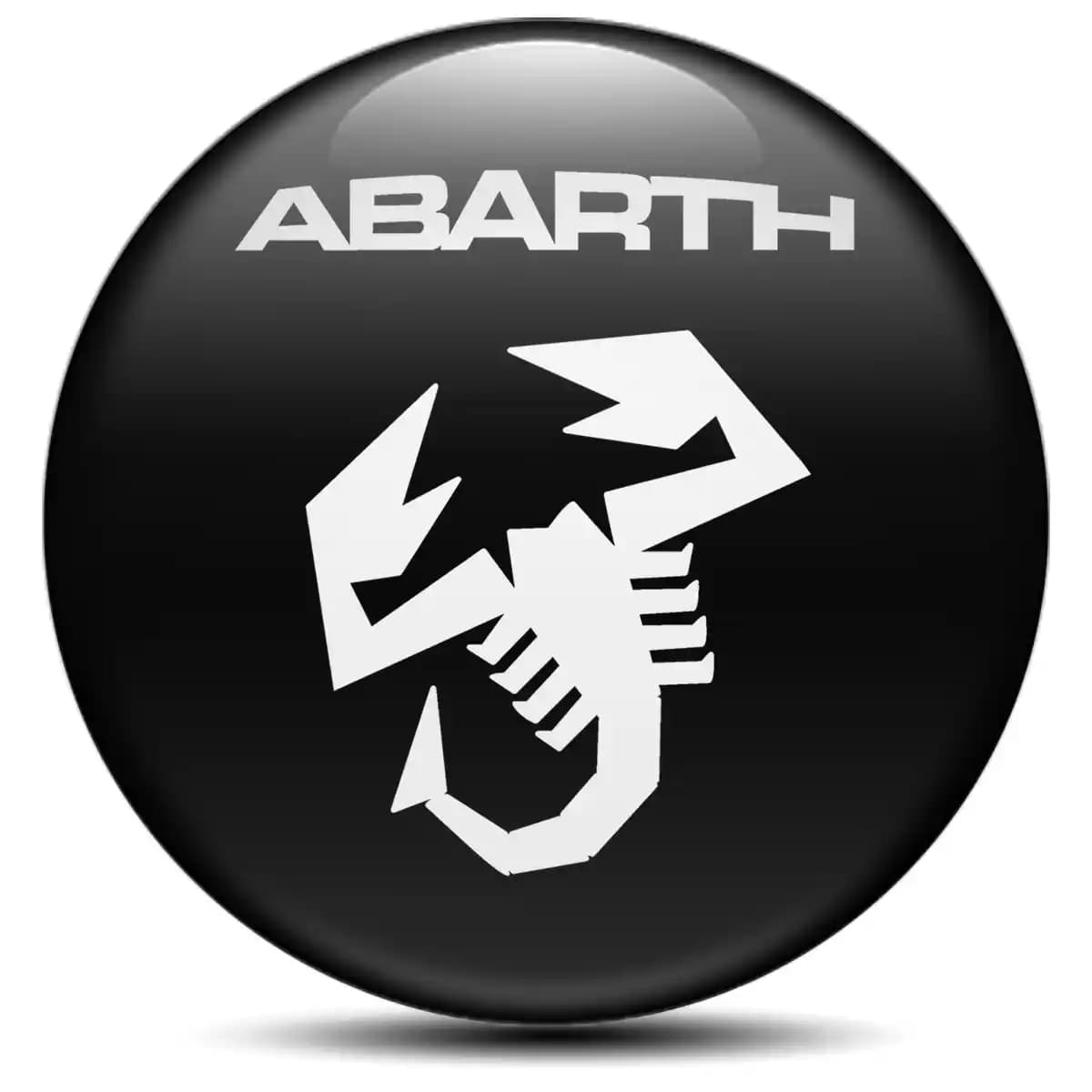Abarth Emblem Wheel Center Caps Premium Quality