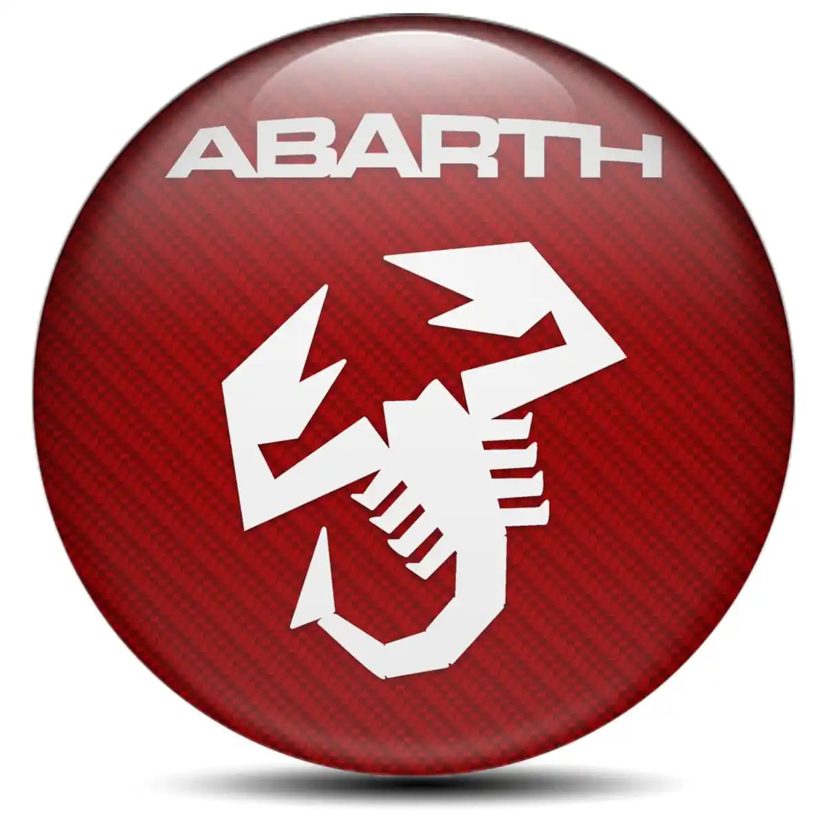 Abarth Epoxy Sticker Premium Quality
