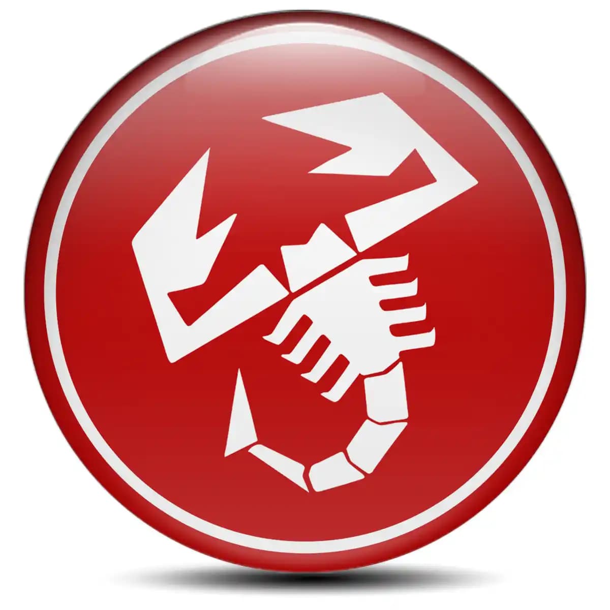 Abarth Logo Emblem Self-Adhesive Premium Edition