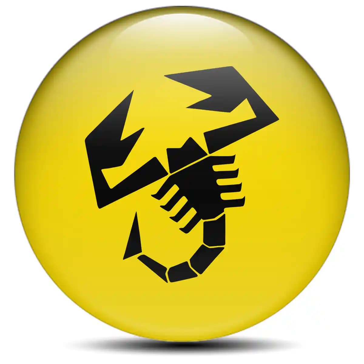 Abarth Sticker Epoxy 3D Gel High Quality