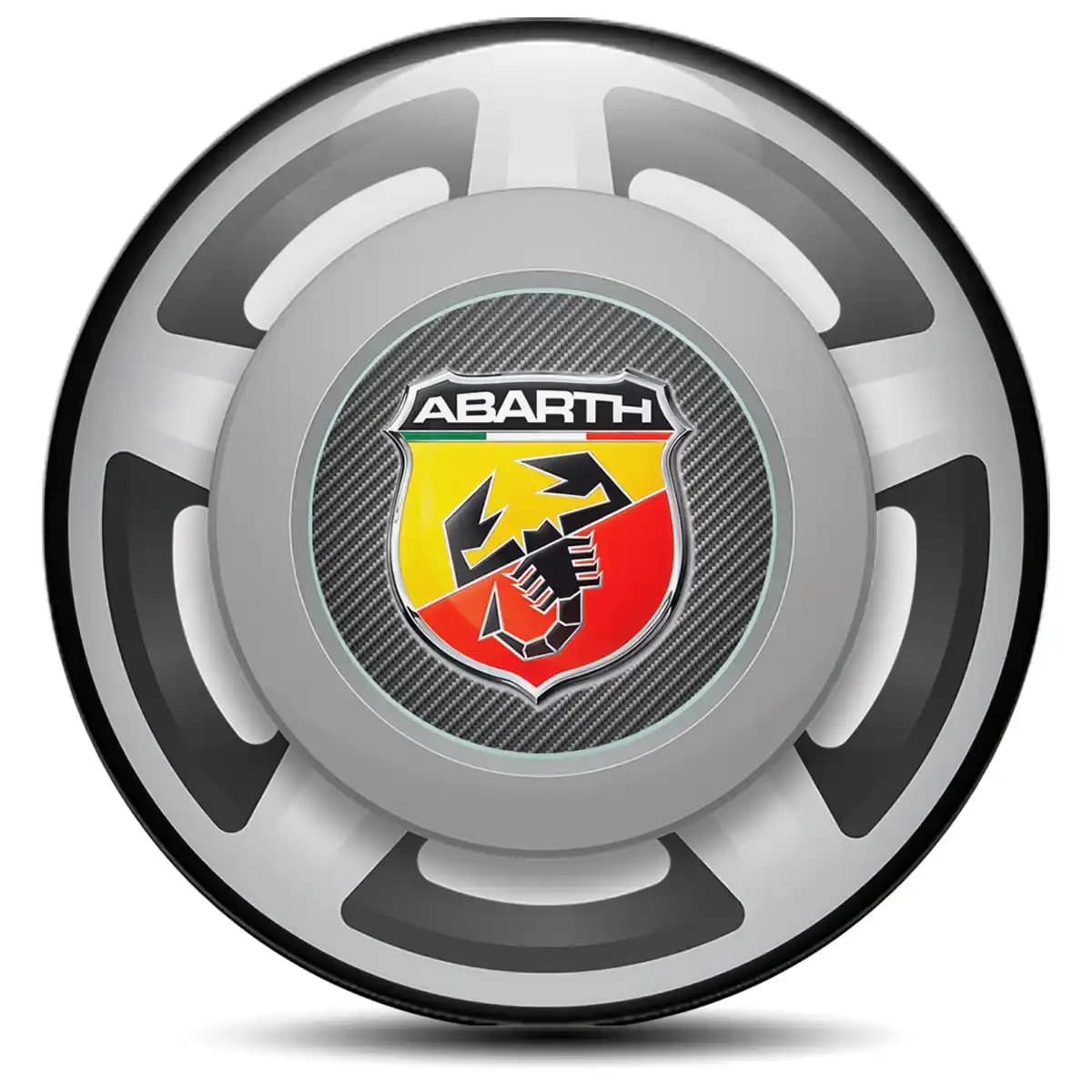 Abarth Wheel Emblem Self-Adhesive Stylish Design