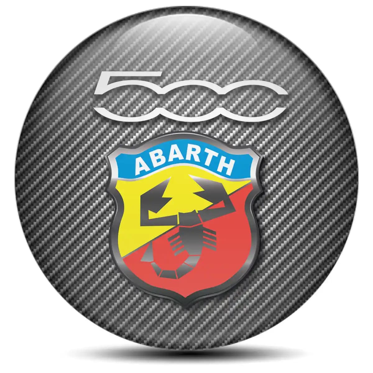 Abarth Wheel Emblems Premium Edition
