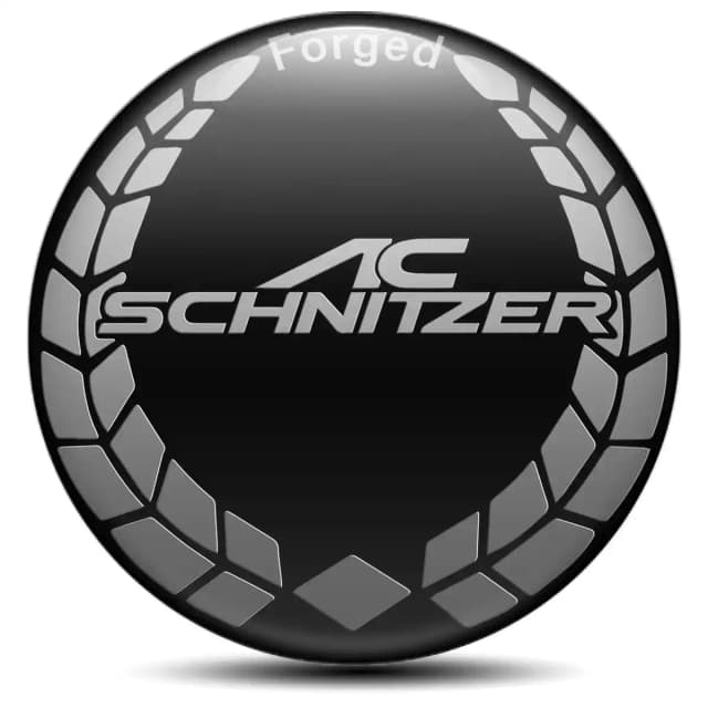 AC Schnitzer Domed Emblem Self-Adhesive Stylish Design