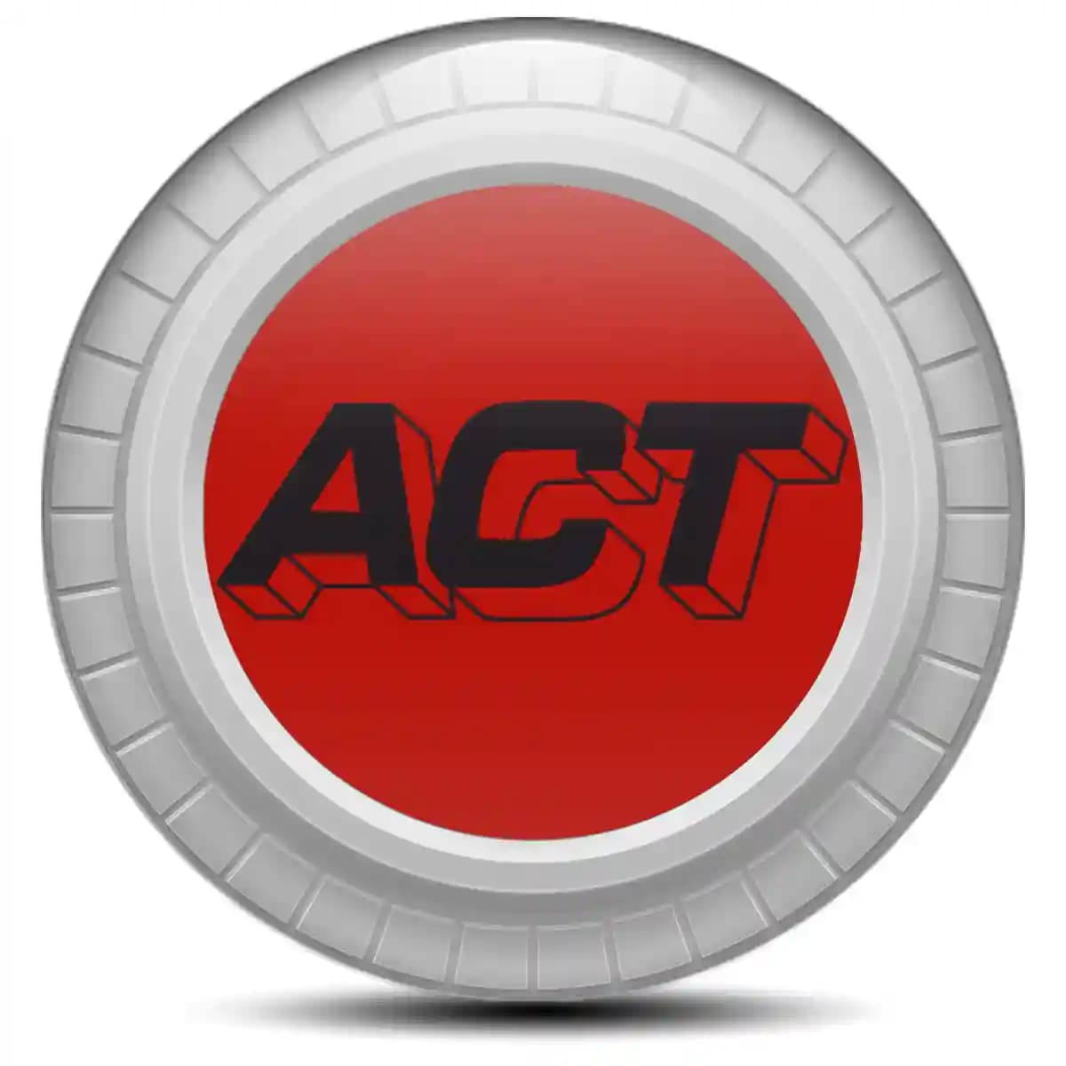 ACT Domed Sticker Self-Adhesive Stylish Design