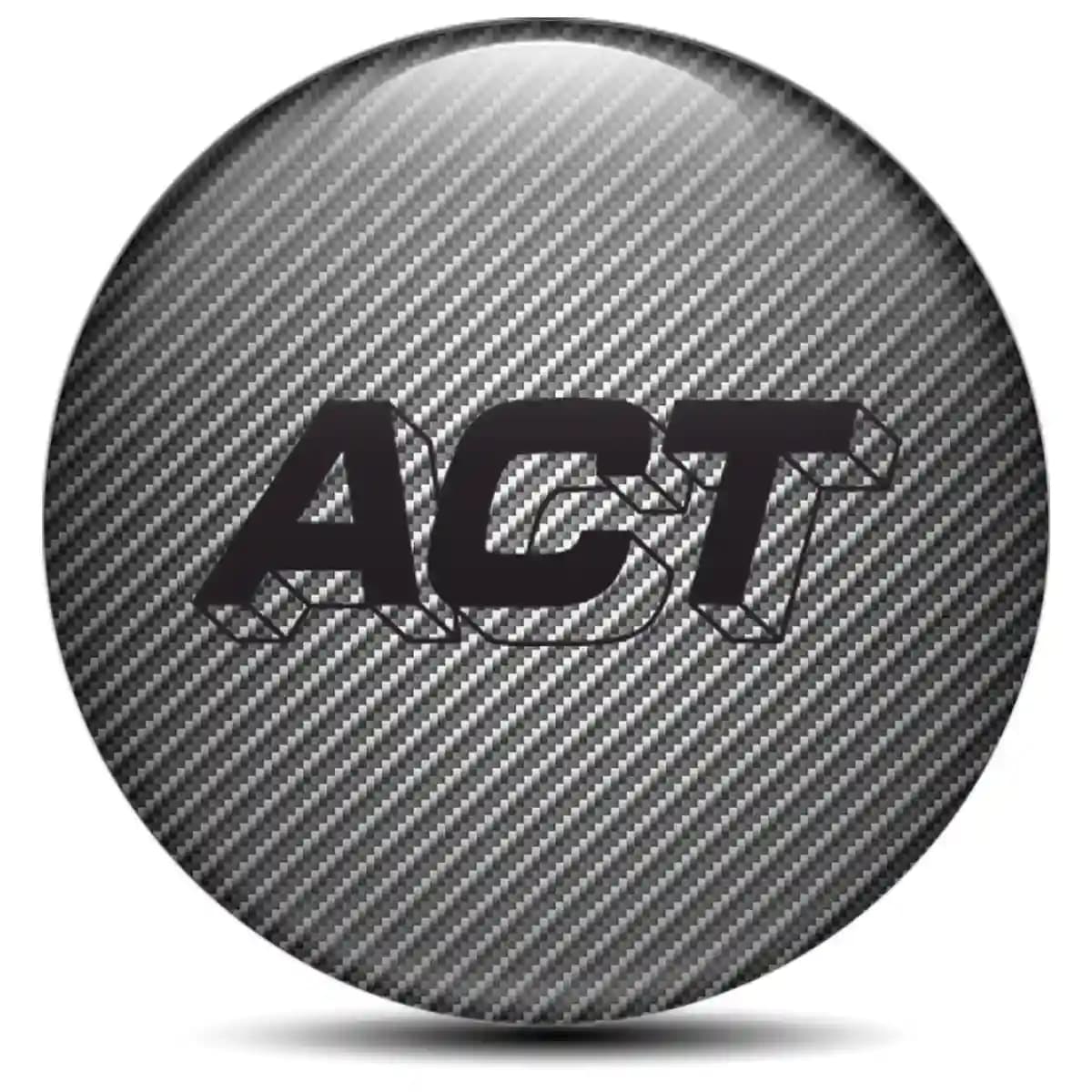 ACT Domed Sticker Stylish Design