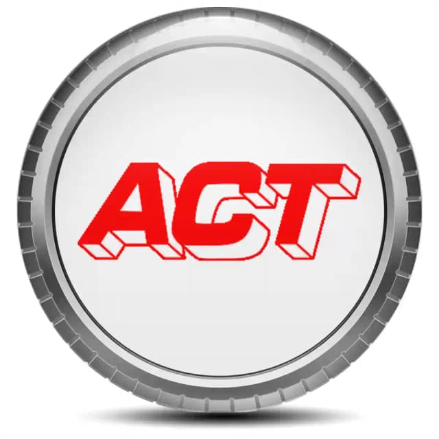 ACT Emblem Center Hup Cap Stylish Design