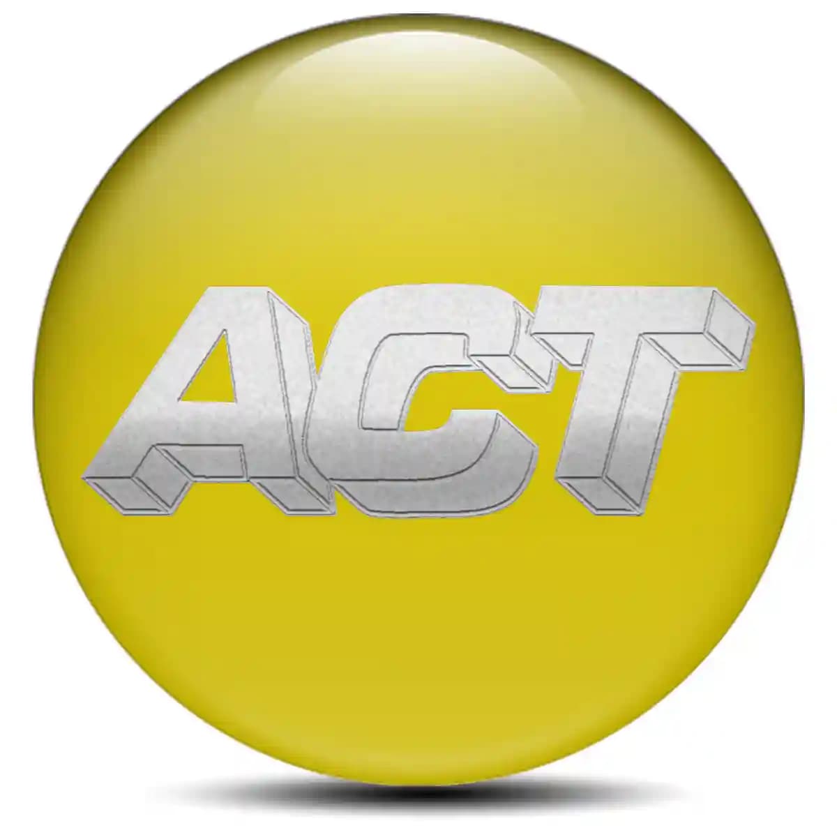 ACT Logo Emblem Stylish Design