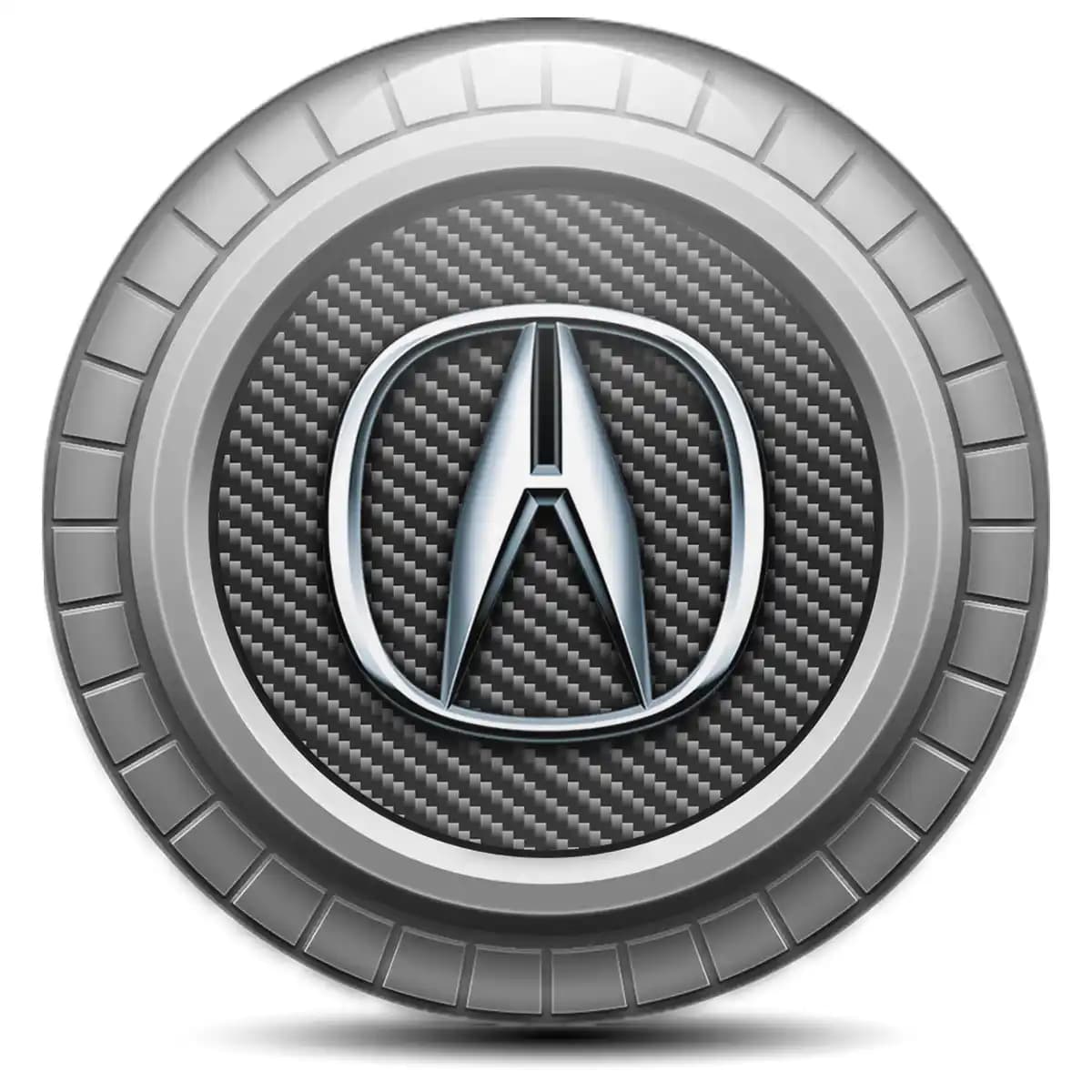 Acura Domed Emblem Stylish Design