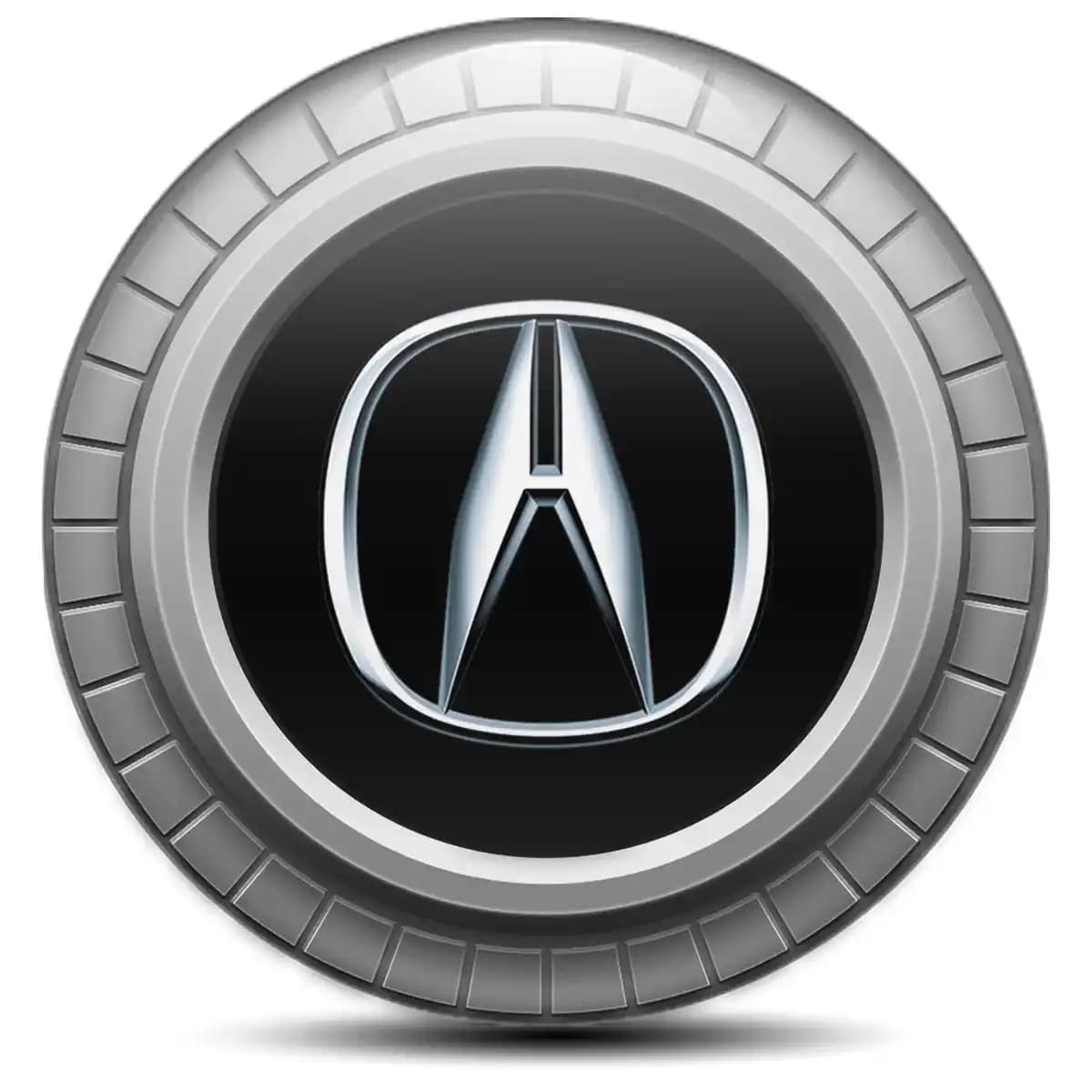 Acura Domed Sticker Stylish Design