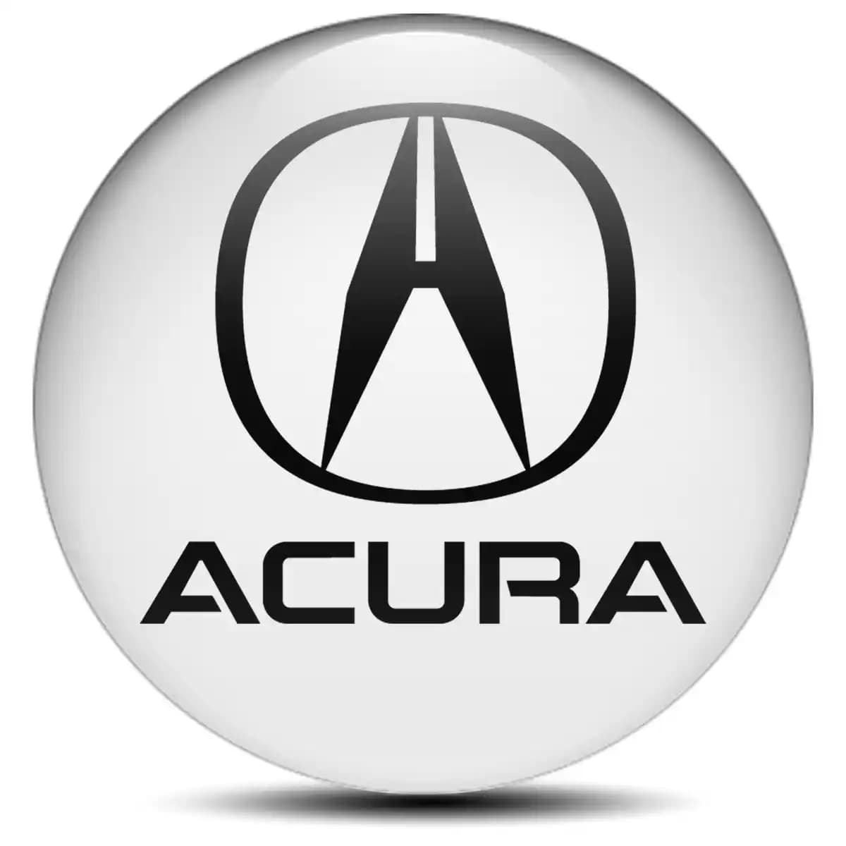 Acura Emblem Badge Stylish Design