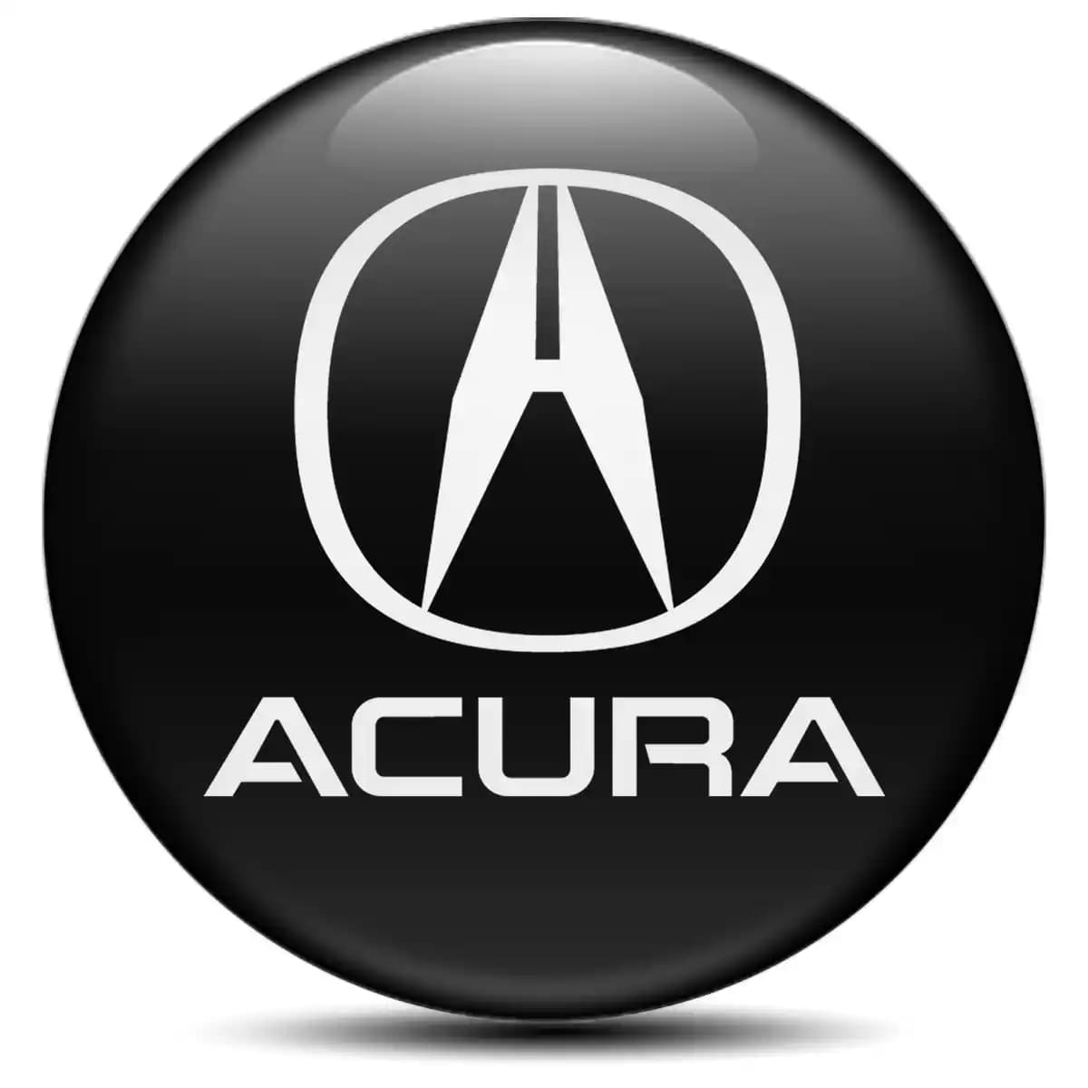 Acura Wheel Emblem Self-Adhesive Stylish Design