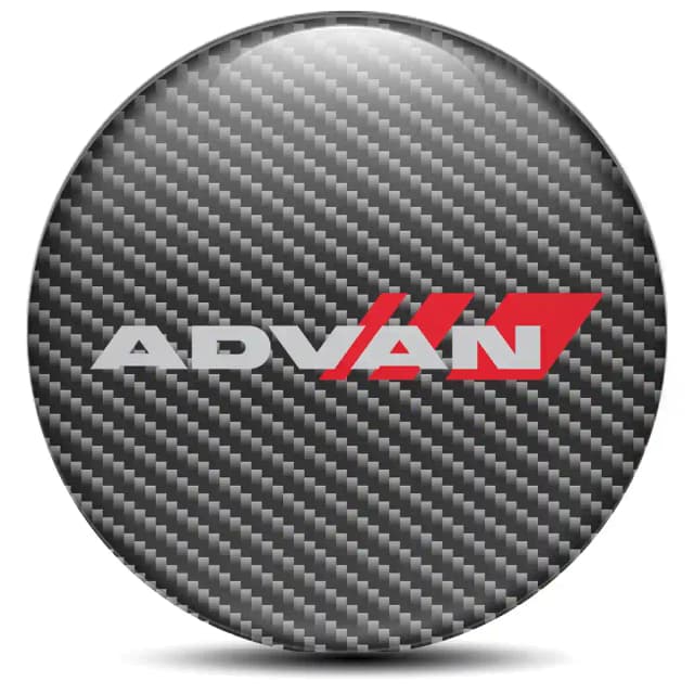 Advan Badge Emblems Center Cap Premium Edition