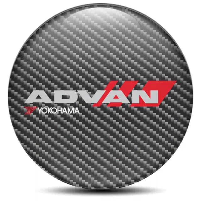 Advan Domed Emblem Self-Adhesive Premium Quality