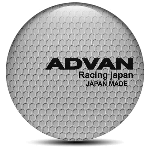 Advan Domed Sticker High Quality