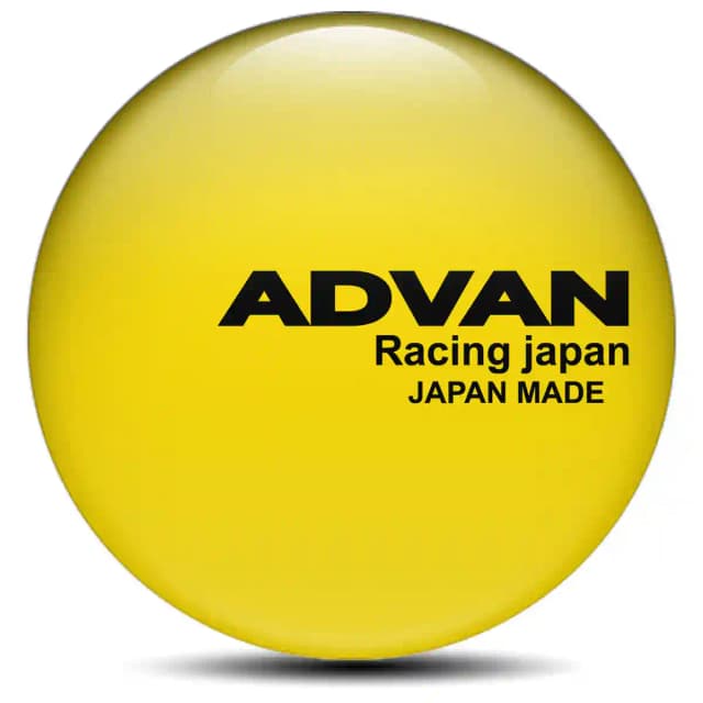 Advan Domed Sticker Self-Adhesive Premium Edition
