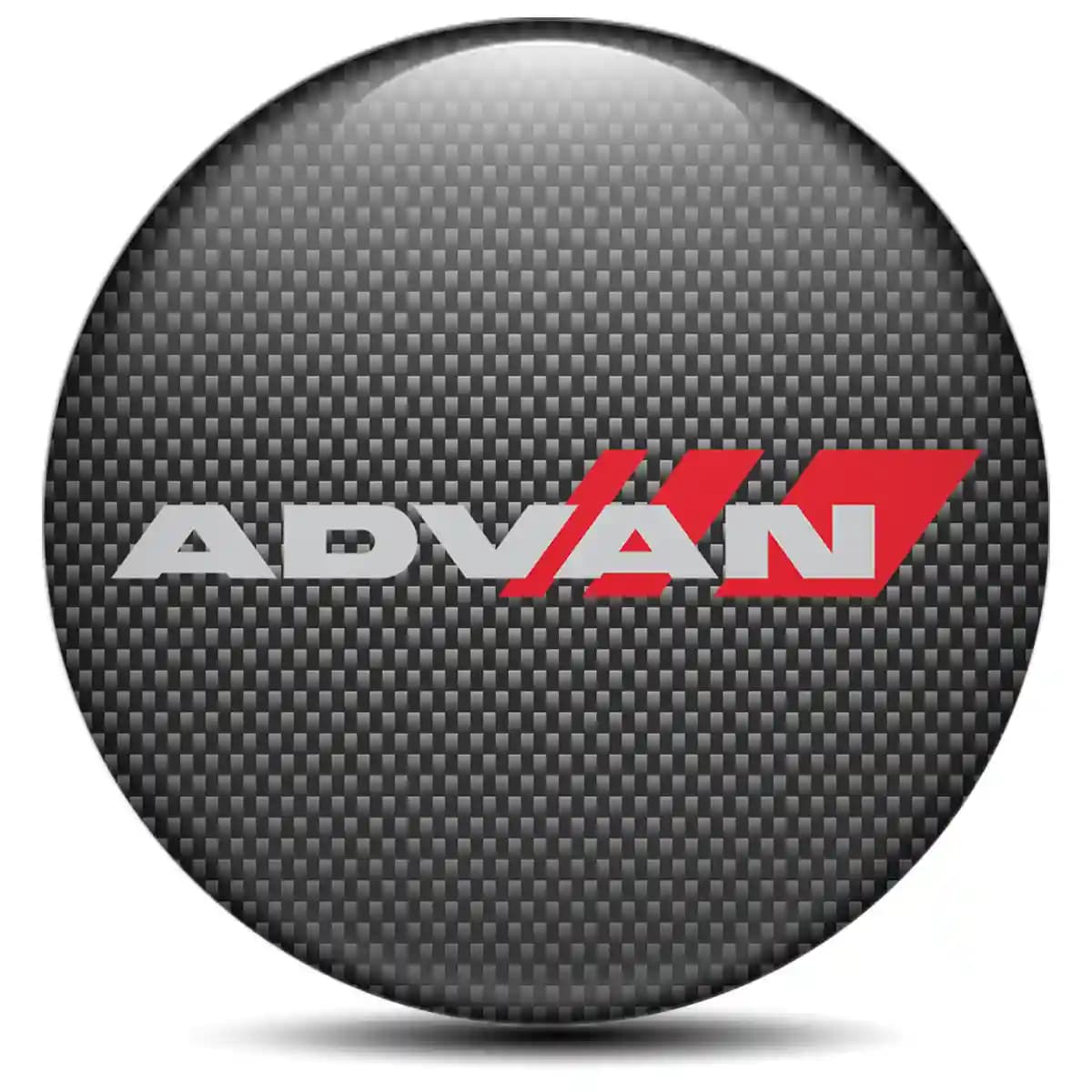 Advan Domed Sticker Self-Adhesive Premium Quality