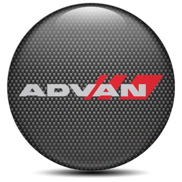 Advan Domed Sticker Self-Adhesive Premium Quality