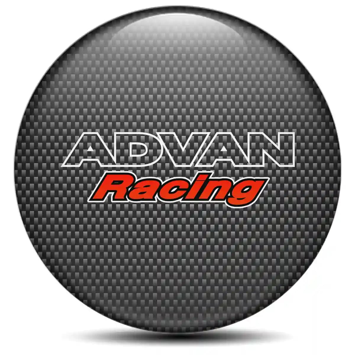 Advan Domed Sticker Stylish Design