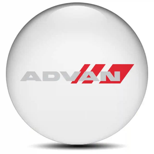 Advan Emblem Center Hub Cap Self-Adhesive Stylish Design