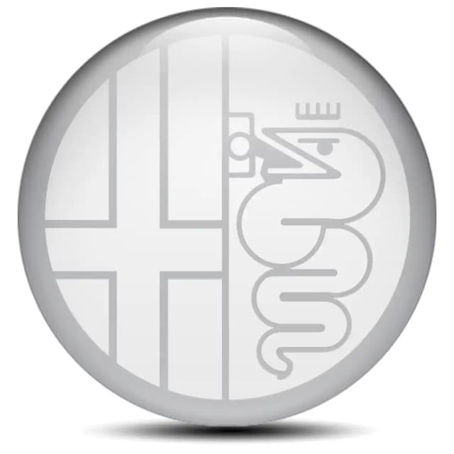 Alfa Romeo Badge Emblems Center Cap Limited Edition