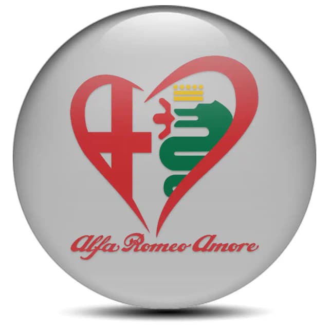 Alfa Romeo Badge Emblems Center Cap Premium Edition