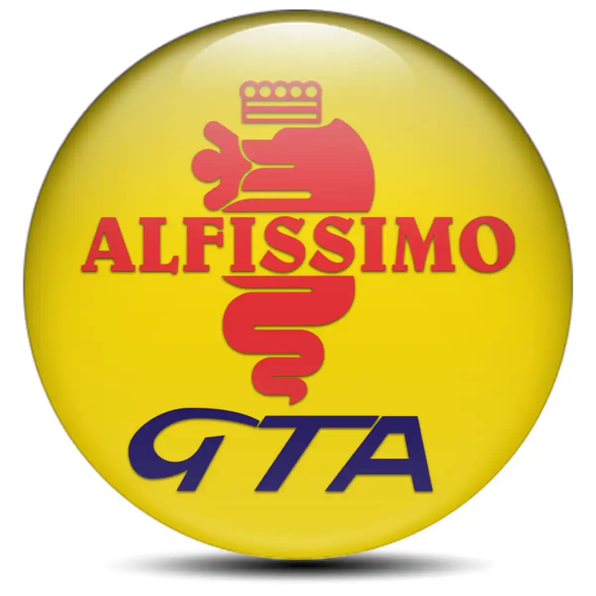 Alfa Romeo Badge Emblems Center Cap Premium Resin