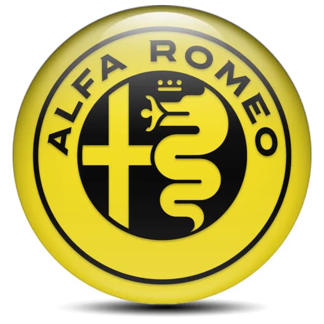 Alfa Romeo Domed Emblem Stylish Design