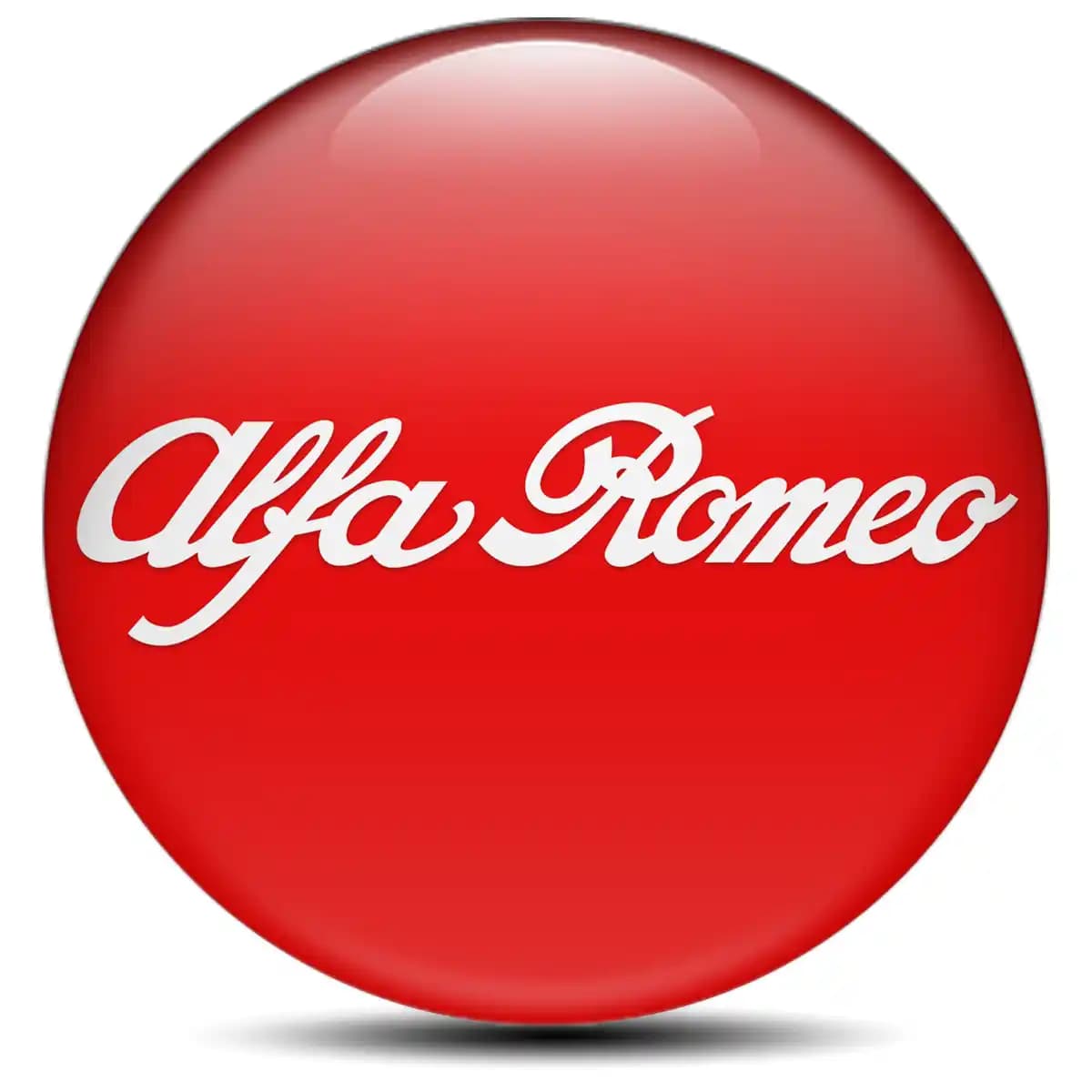 Alfa Romeo Domed Sticker Premium Quality