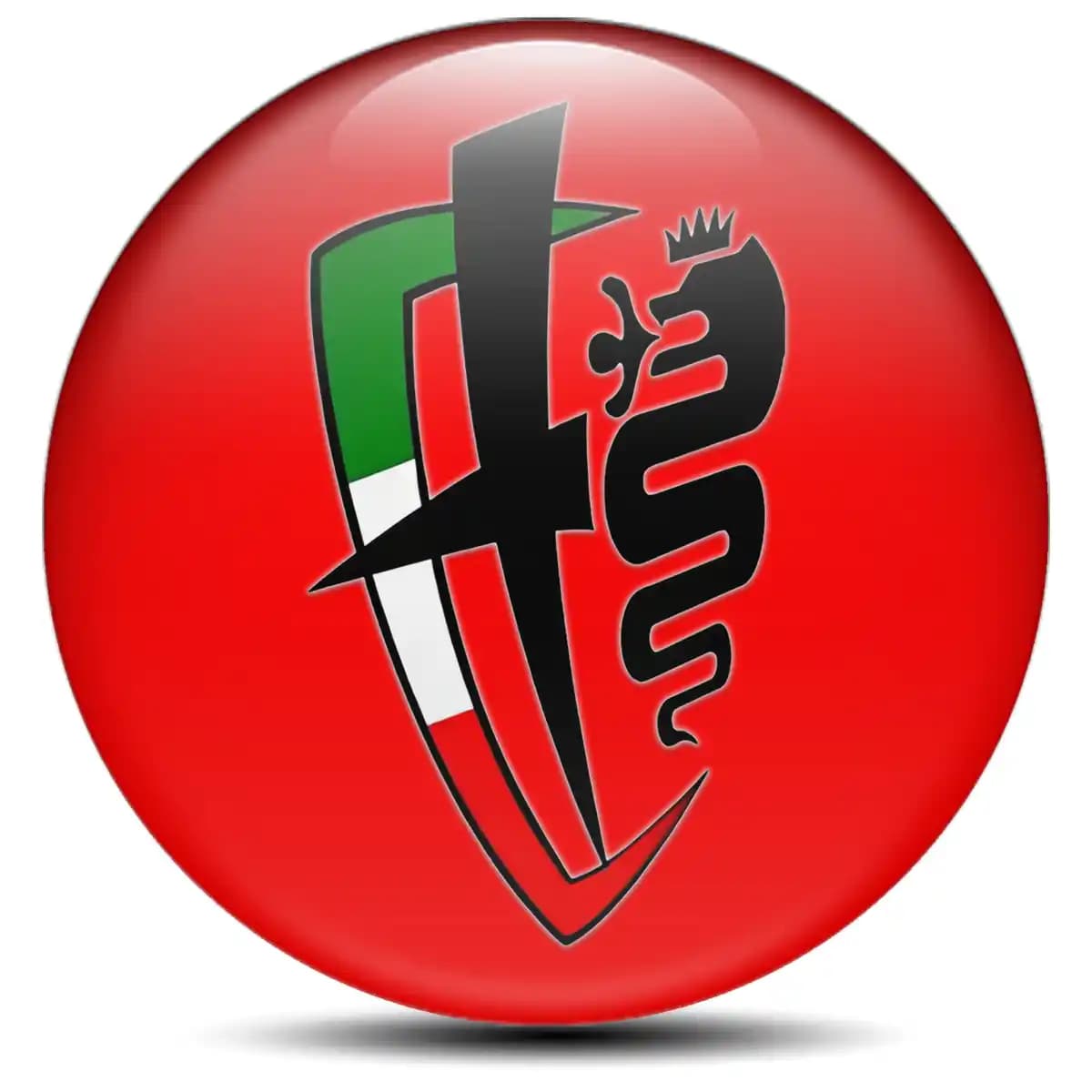 Alfa Romeo Emblem Badge Premium Quality