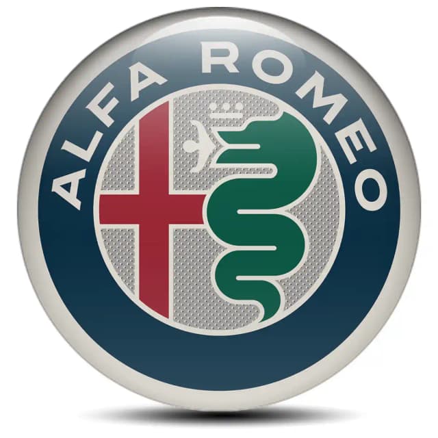 Alfa Romeo Emblem Badge Self-Adhesive High Quality