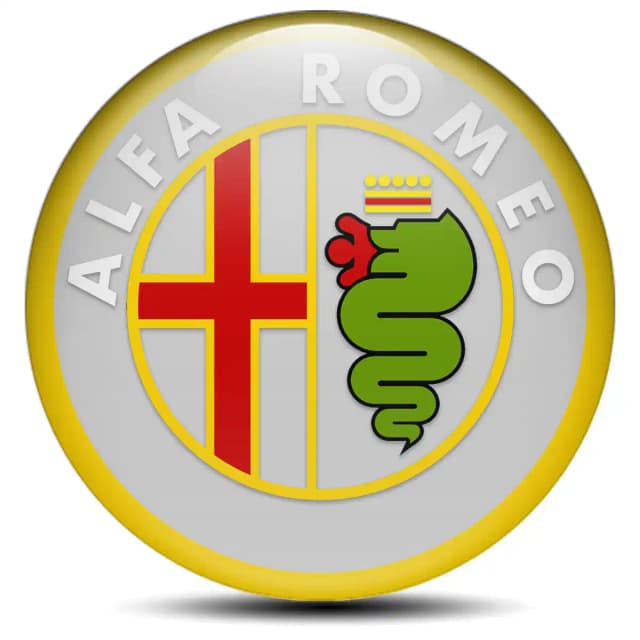 Alfa Romeo Emblem Badge Self-Adhesive Premium Edition