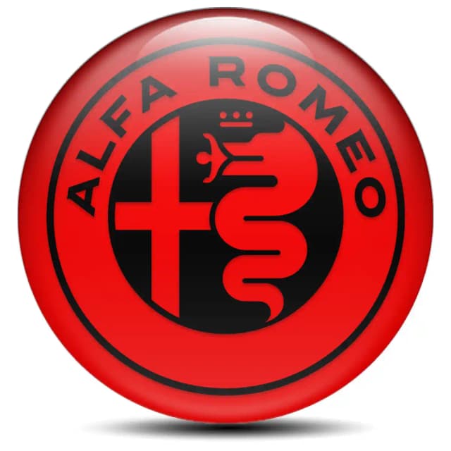 Alfa Romeo Emblem Badge Self-Adhesive Premium Quality