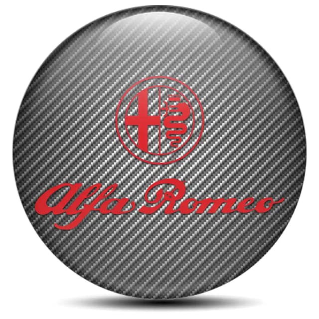 Alfa Romeo Emblem Center Hub Cap Self-Adhesive High Quality