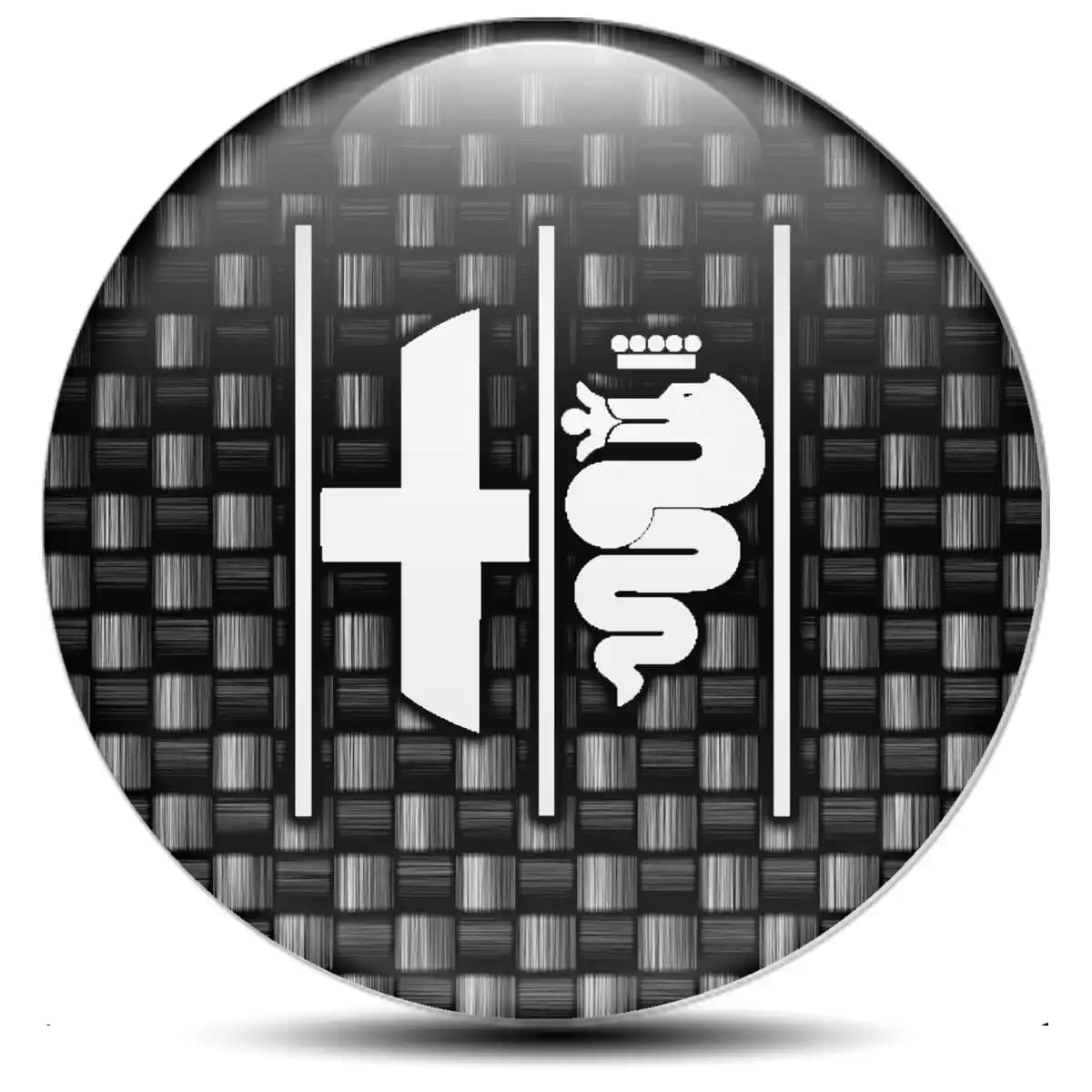 Alfa Romeo Emblem Center Hup Cap Premium Resin