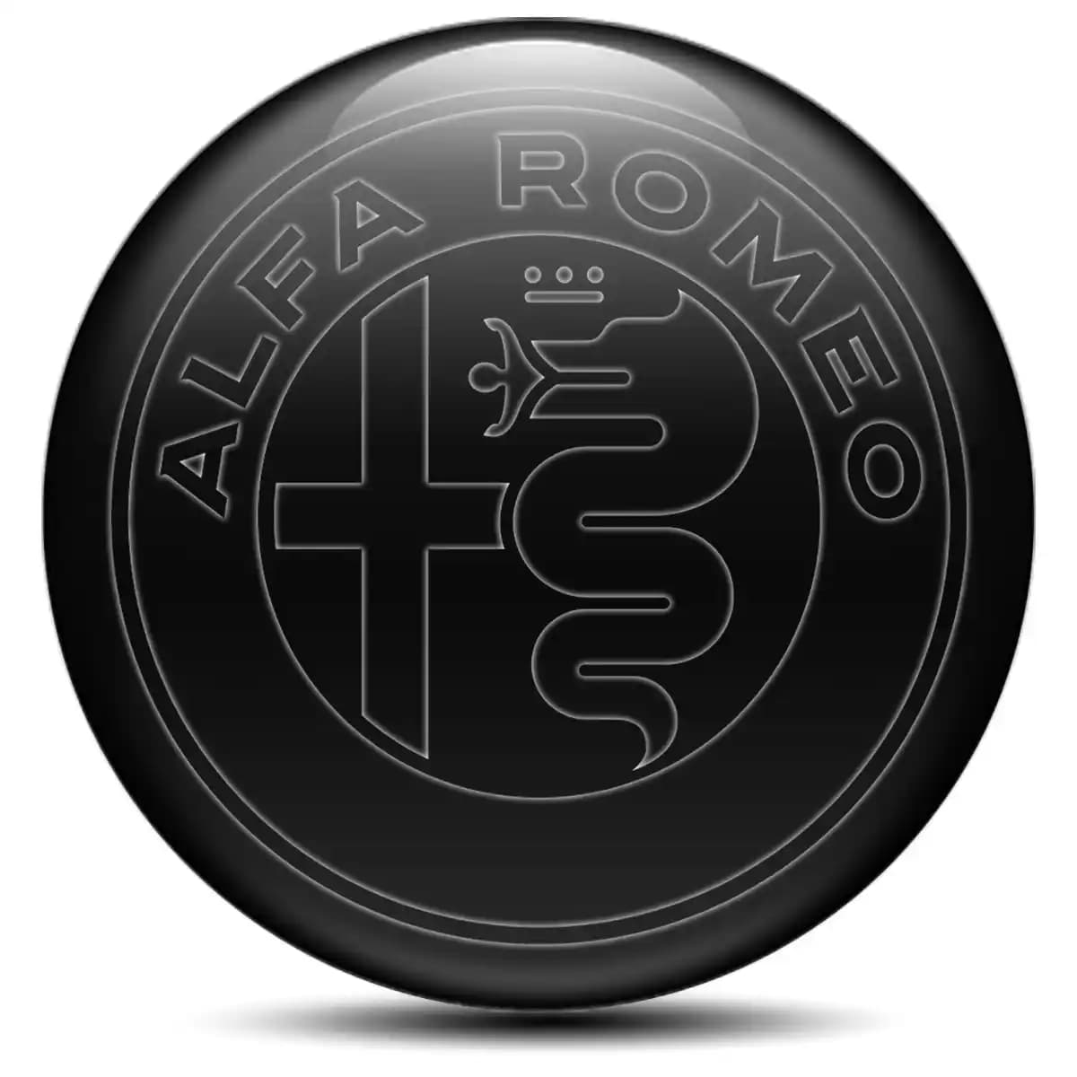 Alfa Romeo Emblem Epoxy Self-Adhesive High Quality