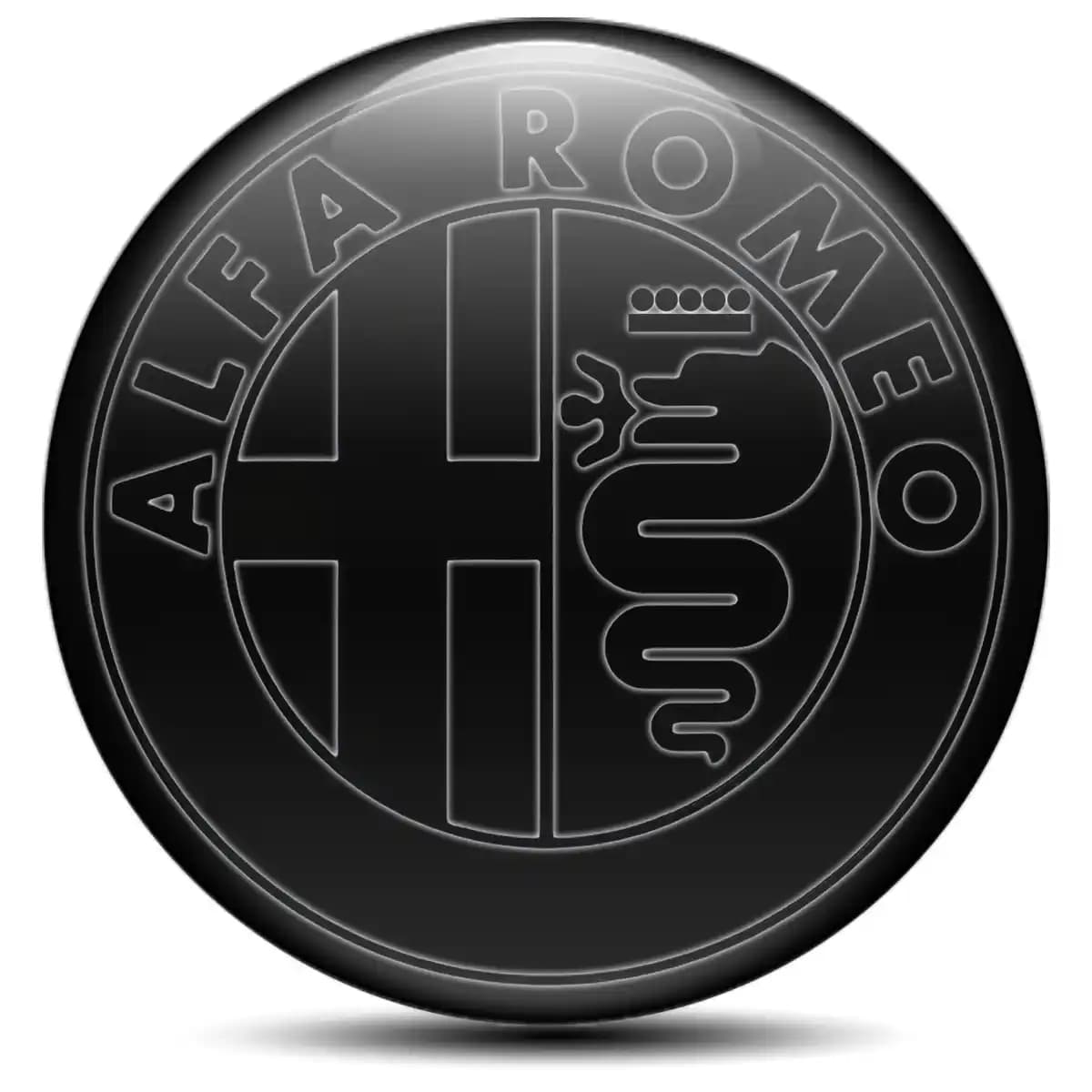 Alfa Romeo Emblem Wheel Center Caps Premium Edition