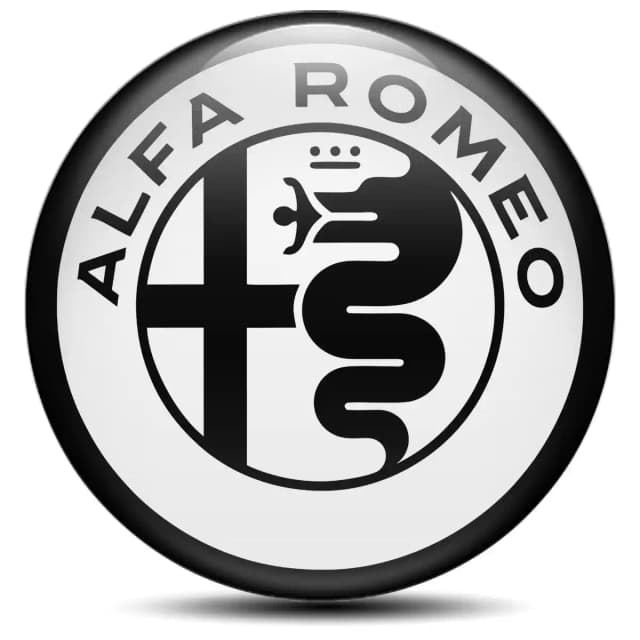Alfa Romeo Emblem Wheel Center Caps Premium Resin