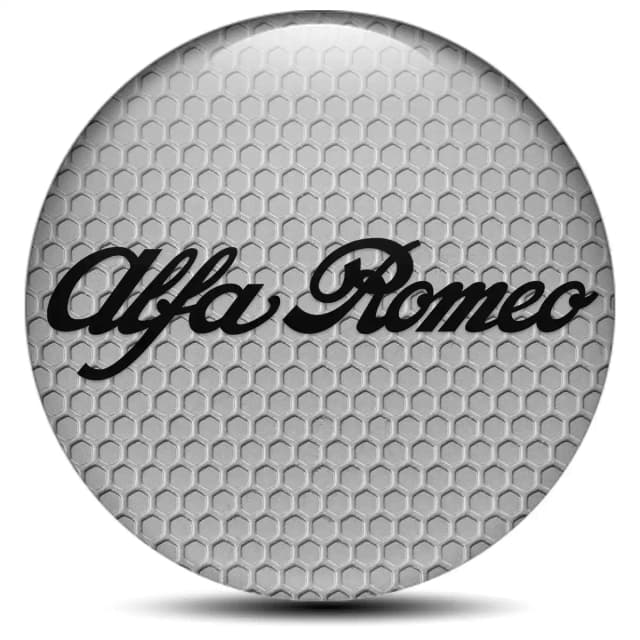 Alfa Romeo Logo Emblem Self-Adhesive Stylish Design
